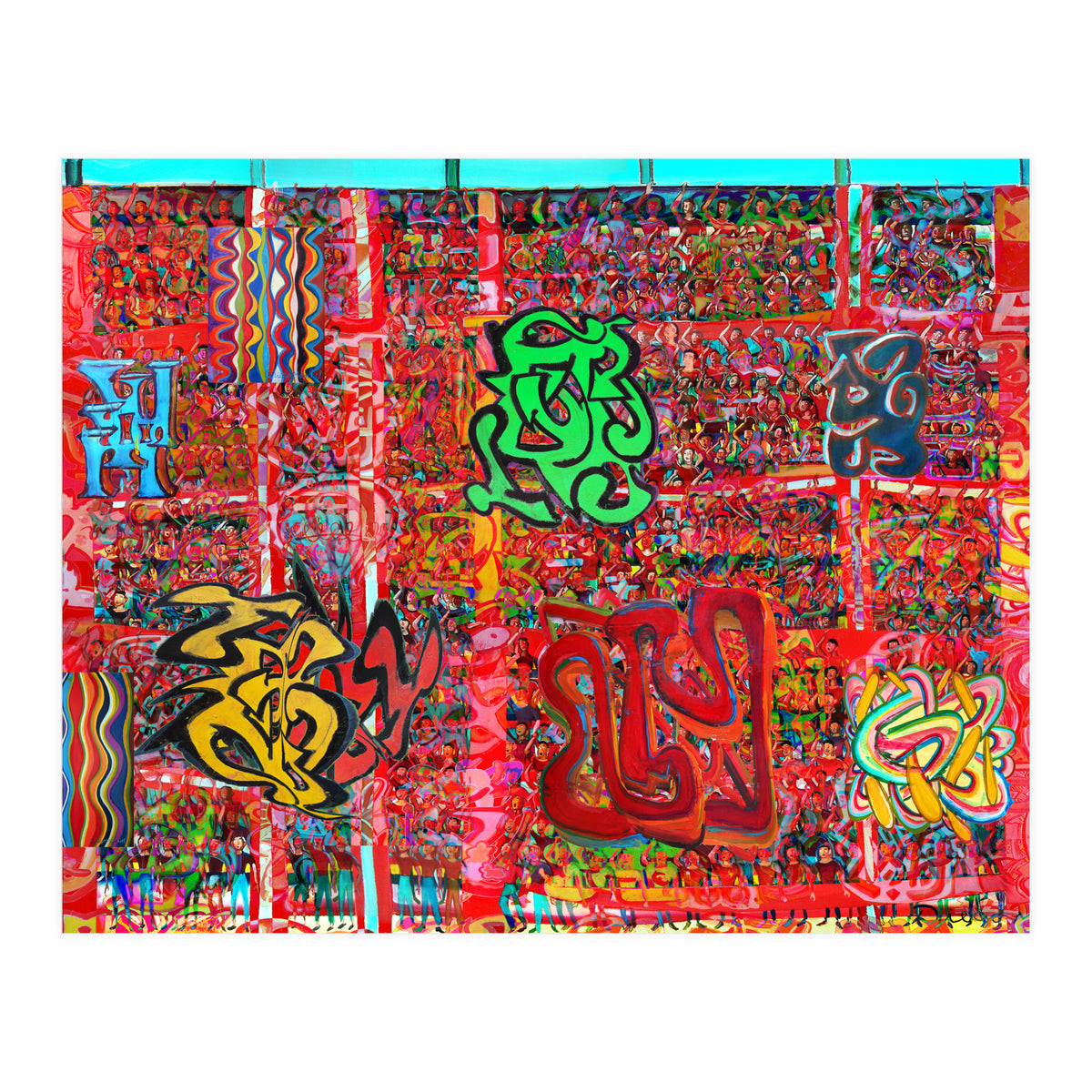 Gran Hinchada Roja 6 (Print Only)