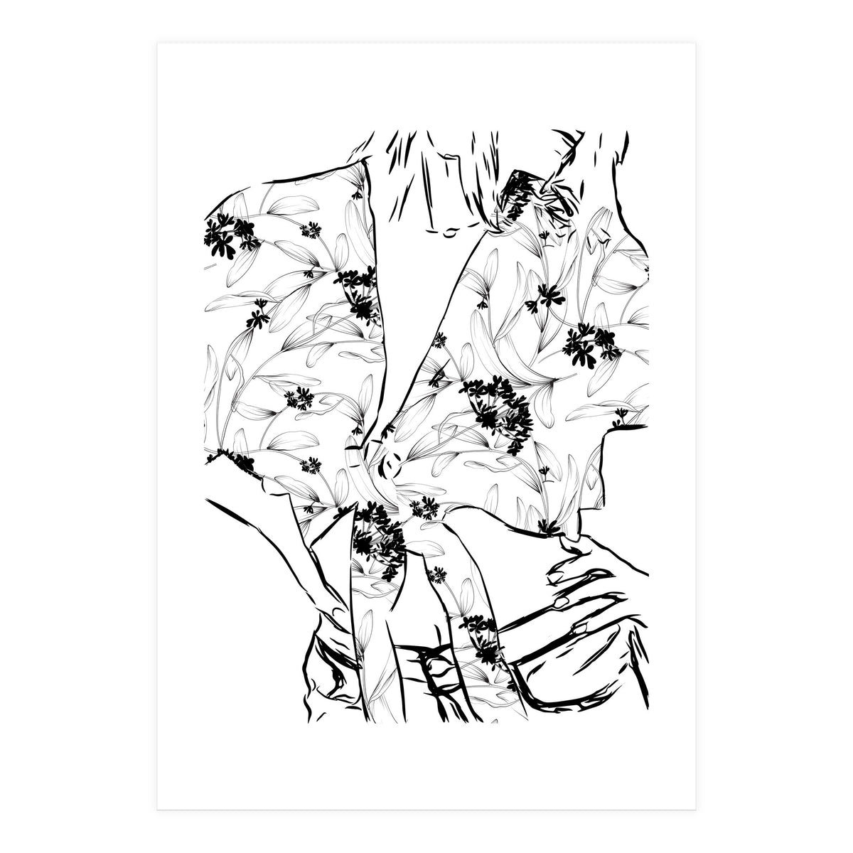 Fashionista || #illustration #fashion (Print Only)