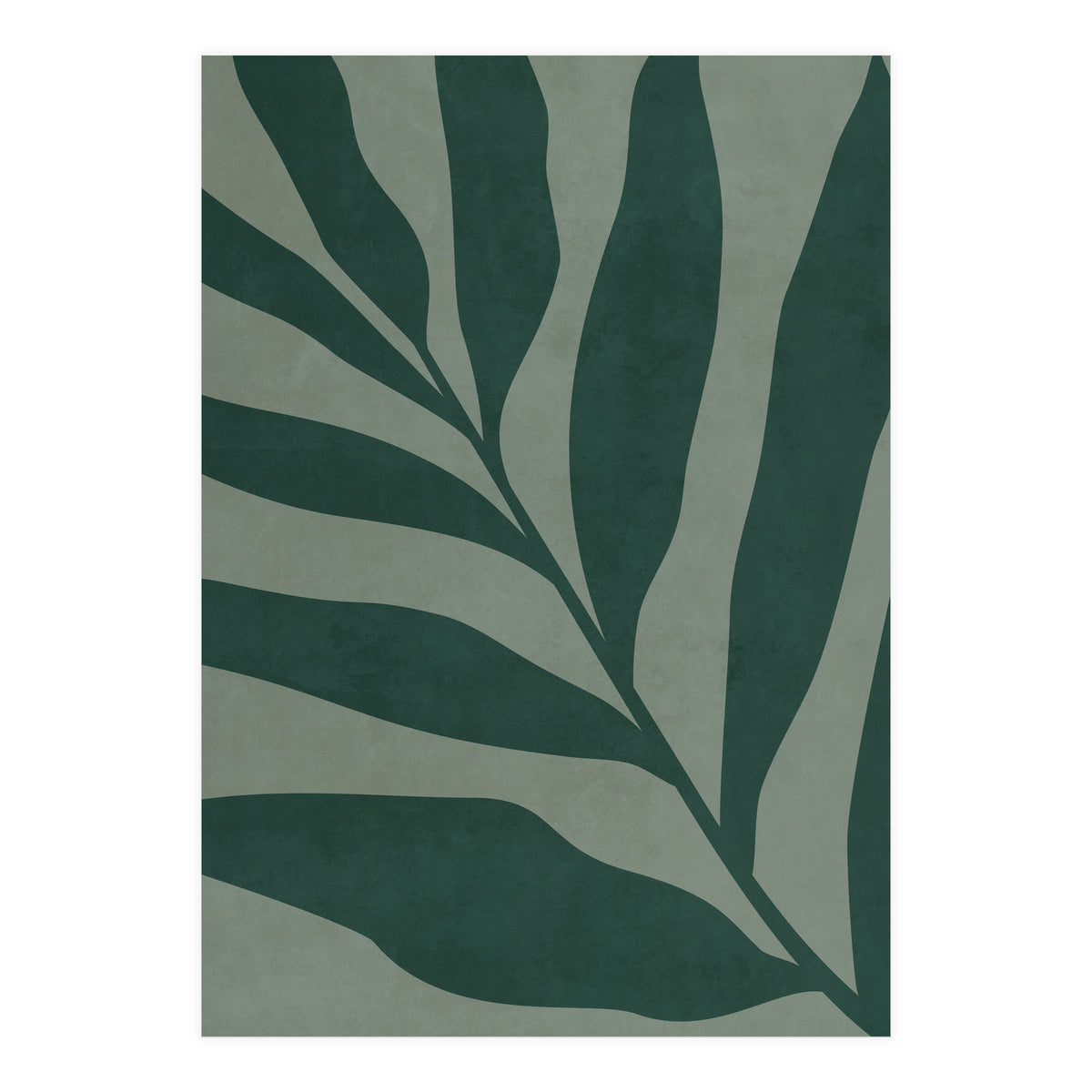 MINIMALIST ART - LEAF 01G (Print Only)