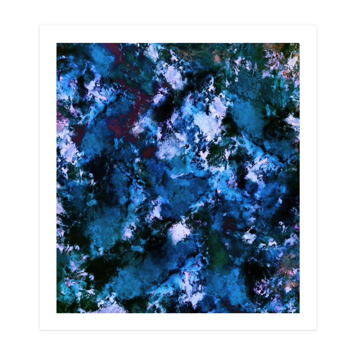 Smouldering Blue (Print Only)