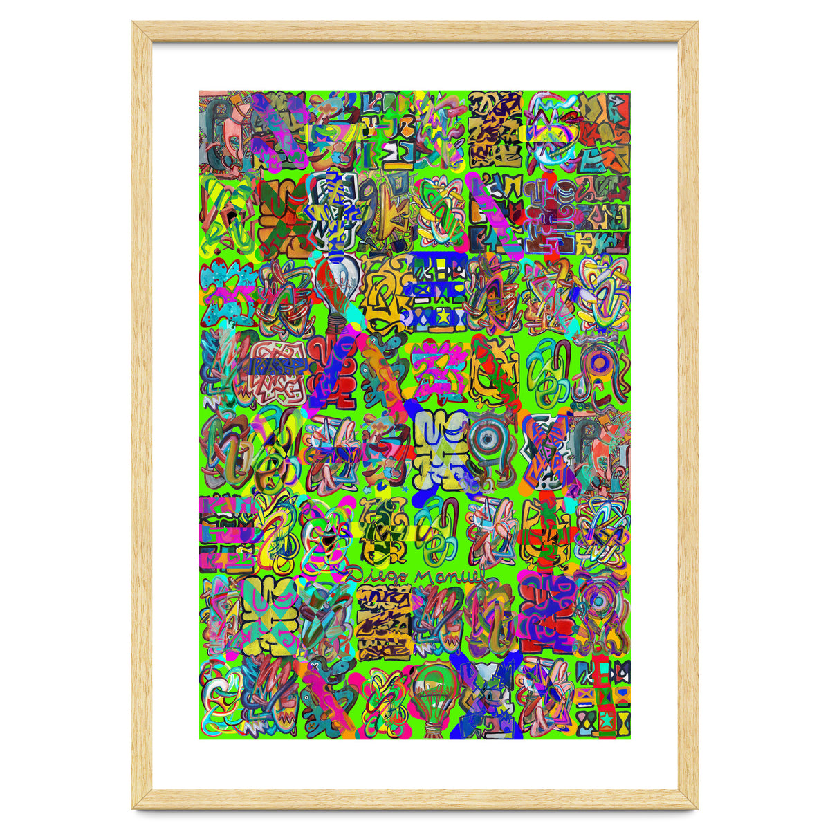 Graffitis 2021 Tapiz 103