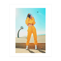 The Girl In Yellow Joggers (Print Only)