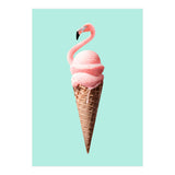Flamingo Cone (Print Only) thumbnail