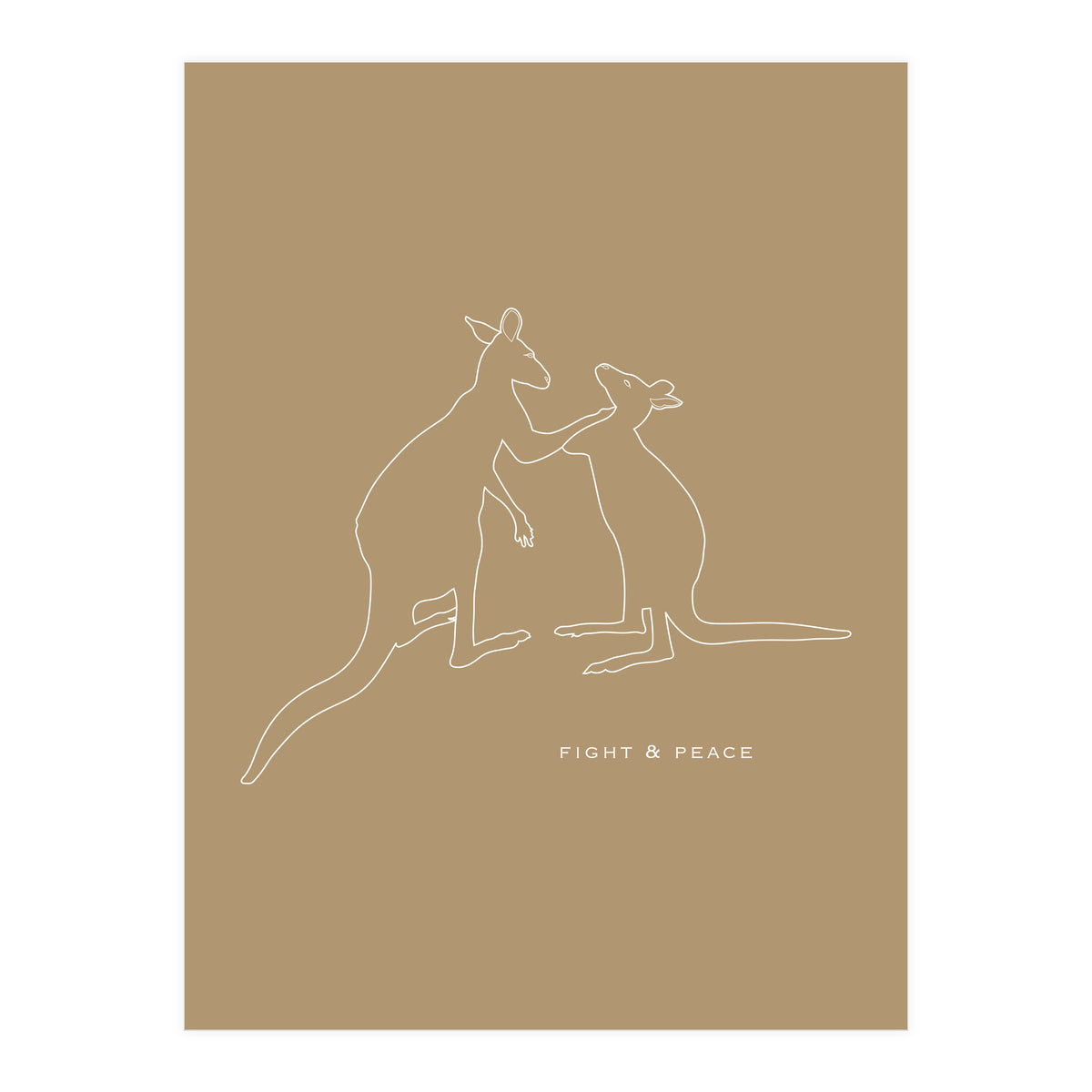 FIGHT &PEACE  (Print Only)