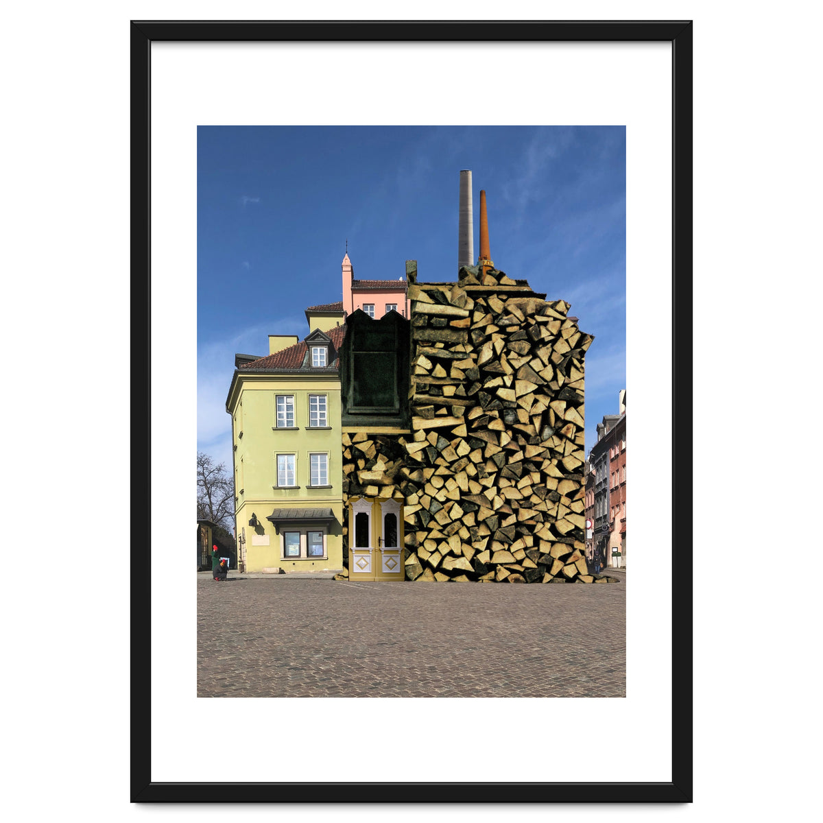 Holz Vor Der Hütten