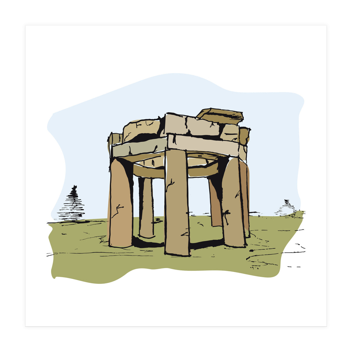 Qoubbat Douris - Lebanon (Print Only)