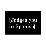 Judges You In Spanish (Print Only) thumbnail