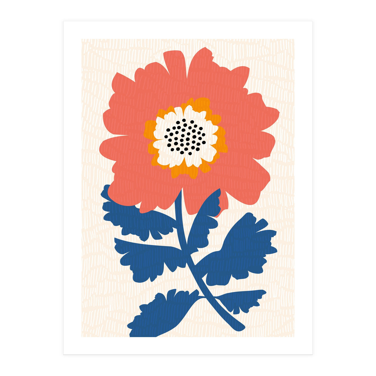 Happy Modern Floral (Print Only)