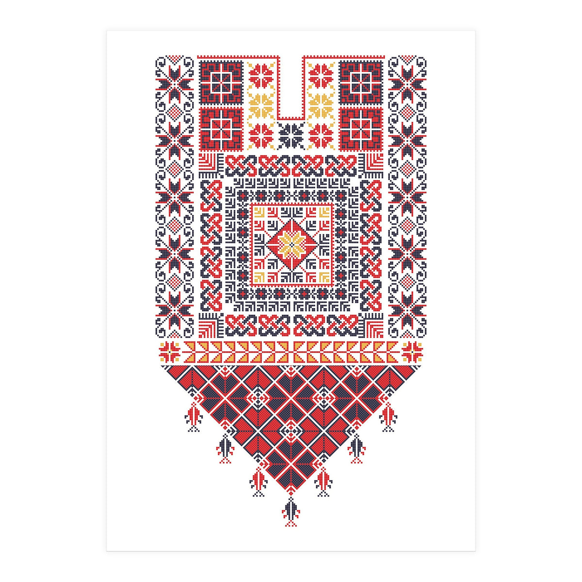 Tatreez Ornament 6 (Print Only)