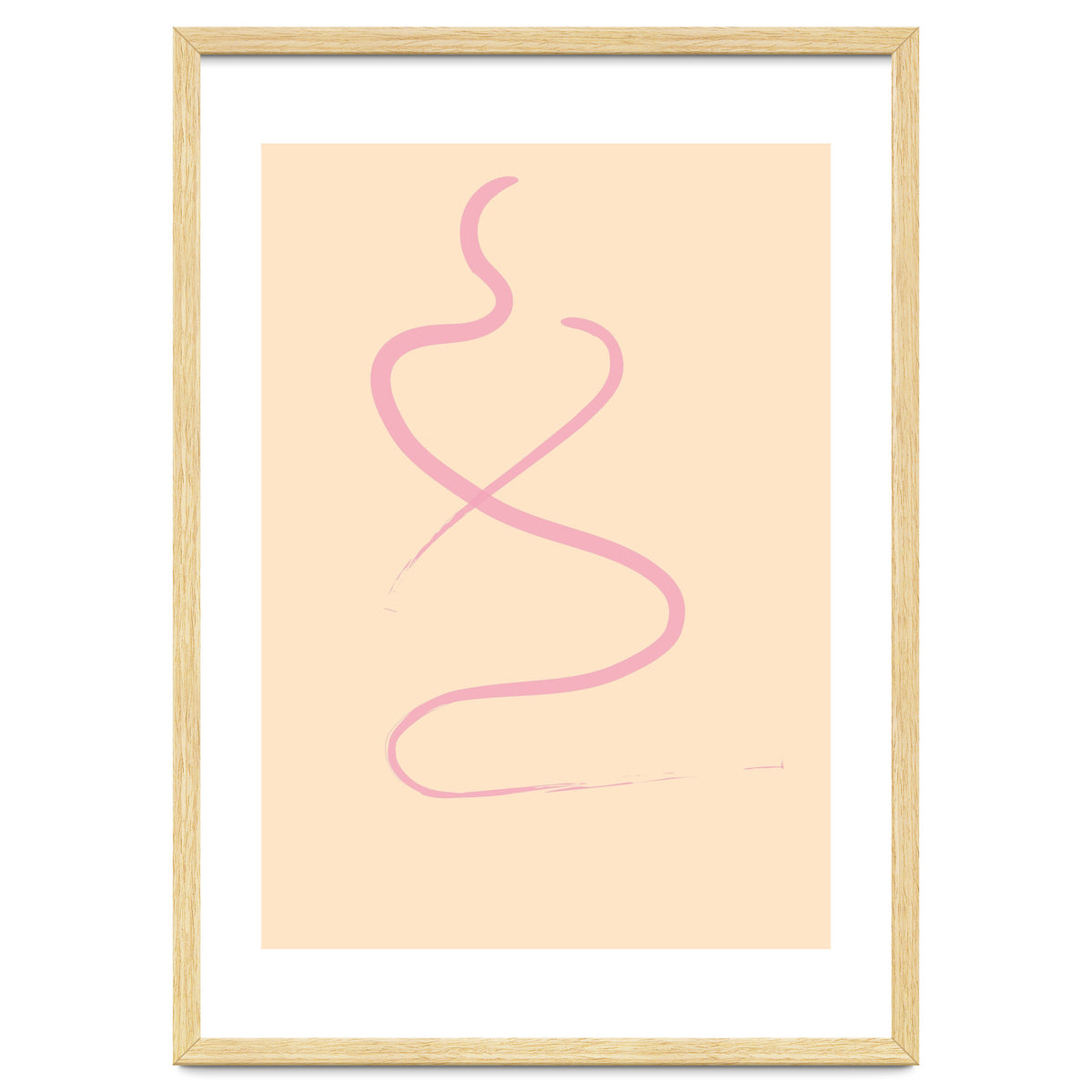 Seated line drawing No 2