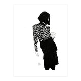 Untitled #39 - Woman in animal print (Print Only) thumbnail