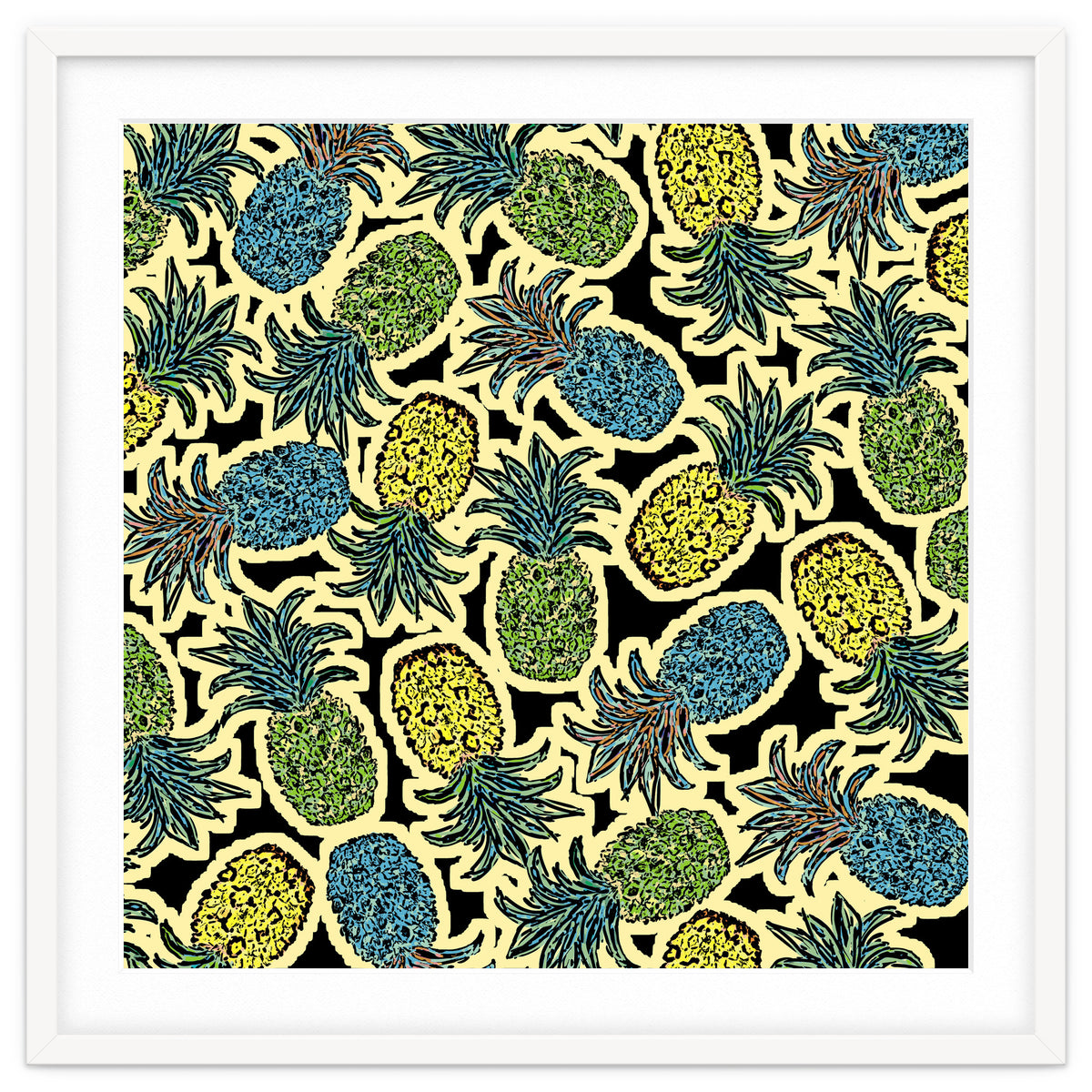 Pineapple Pandemonium Retro Tone