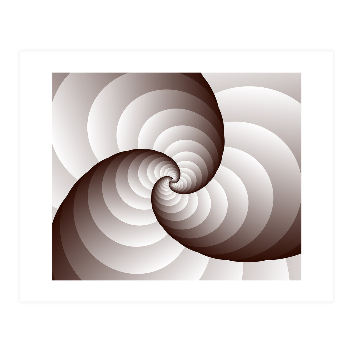 Spiral Pattern Art (Print Only)