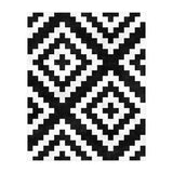 Urban Tribal Pattern No.17 - Aztec - Black and White Concrete (Print Only) thumbnail
