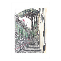 Ravello Stairway To Heaven (Print Only)