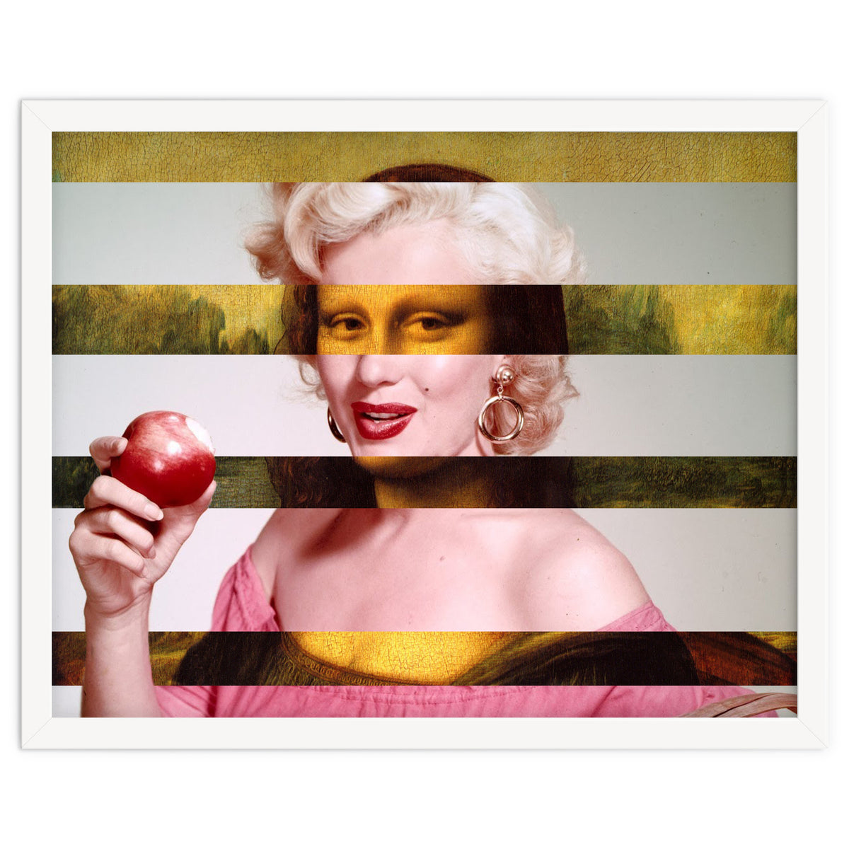 Leonardo Da Vinci's "Mona Lisa" & Marylin Monroe