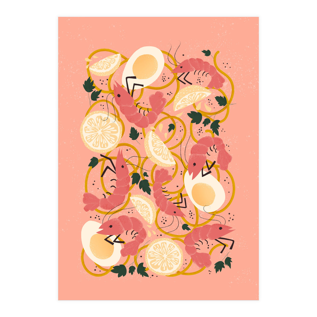 Ramen Shrimp And Noodle Soup (Print Only)