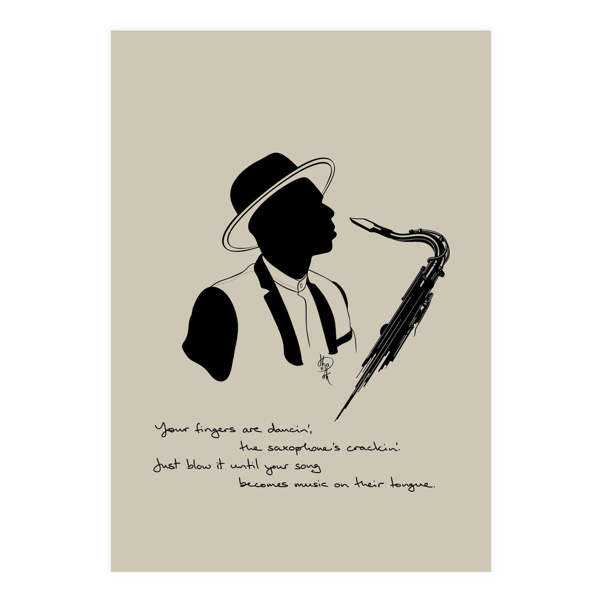 Jazz Man 3 (Print Only)