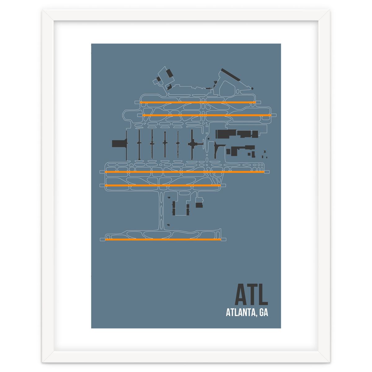 Atlanta Airport Layout