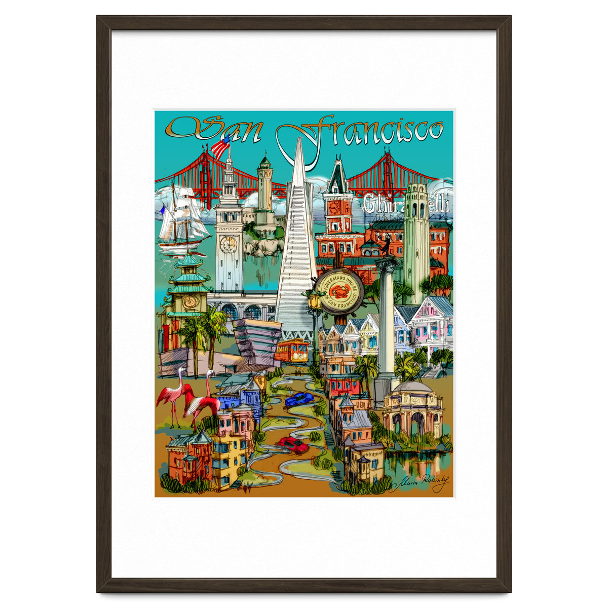 San Francisco Illustration