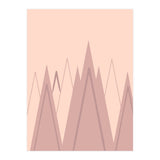 Pink mountains  (Print Only) thumbnail