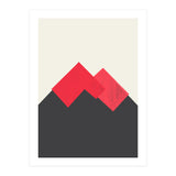 Pastel Mountains II Volcano (Print Only) thumbnail