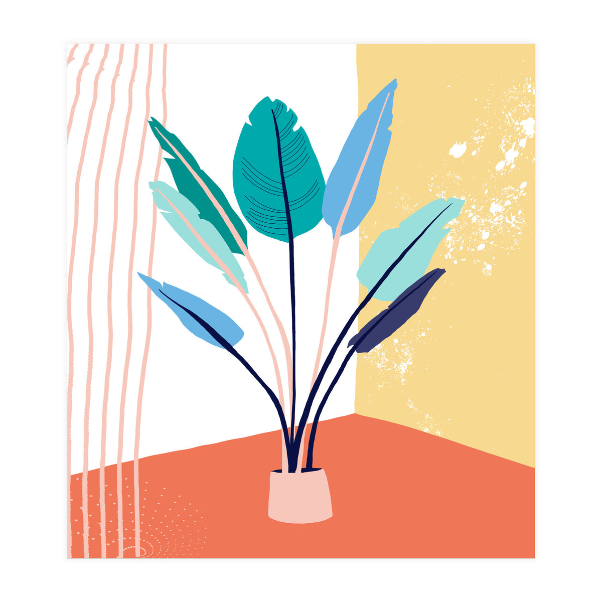 Corner plants (Print Only)