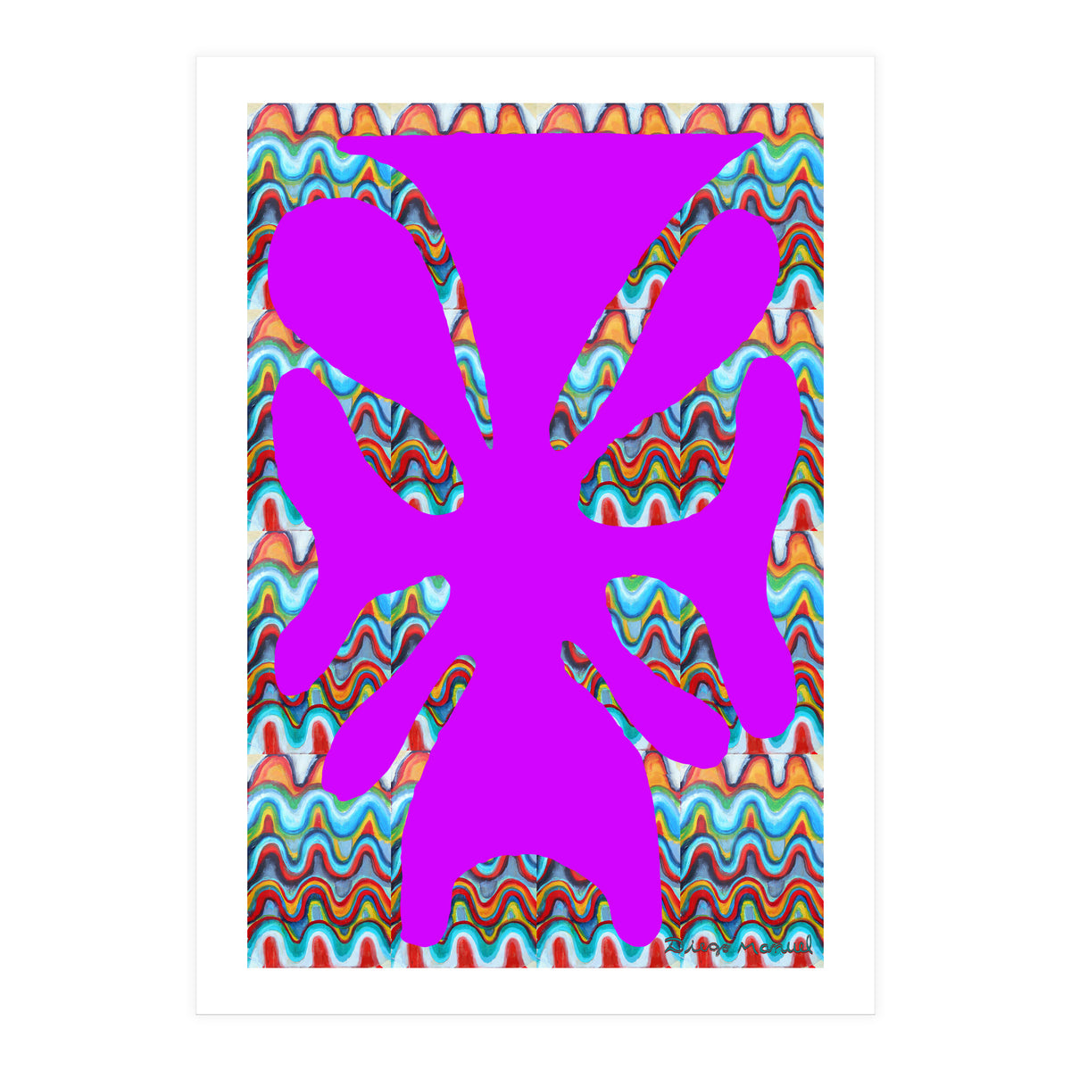 Pop Abstract 2023 Tapiz 4 (Print Only)