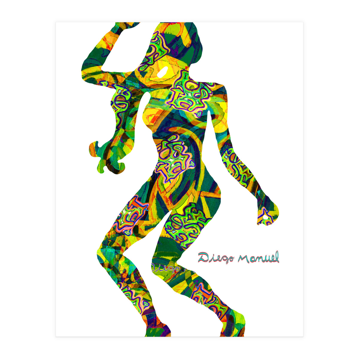 Dance Girl B 20 (Print Only)