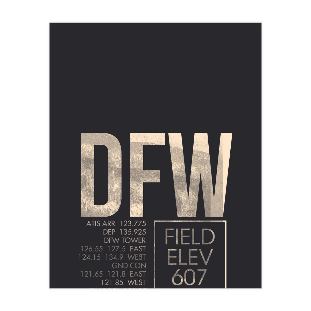 Dallas/Fort Worth Atc (Print Only)