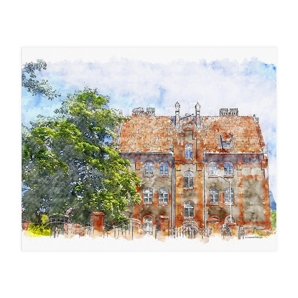 Old Home (Print Only)