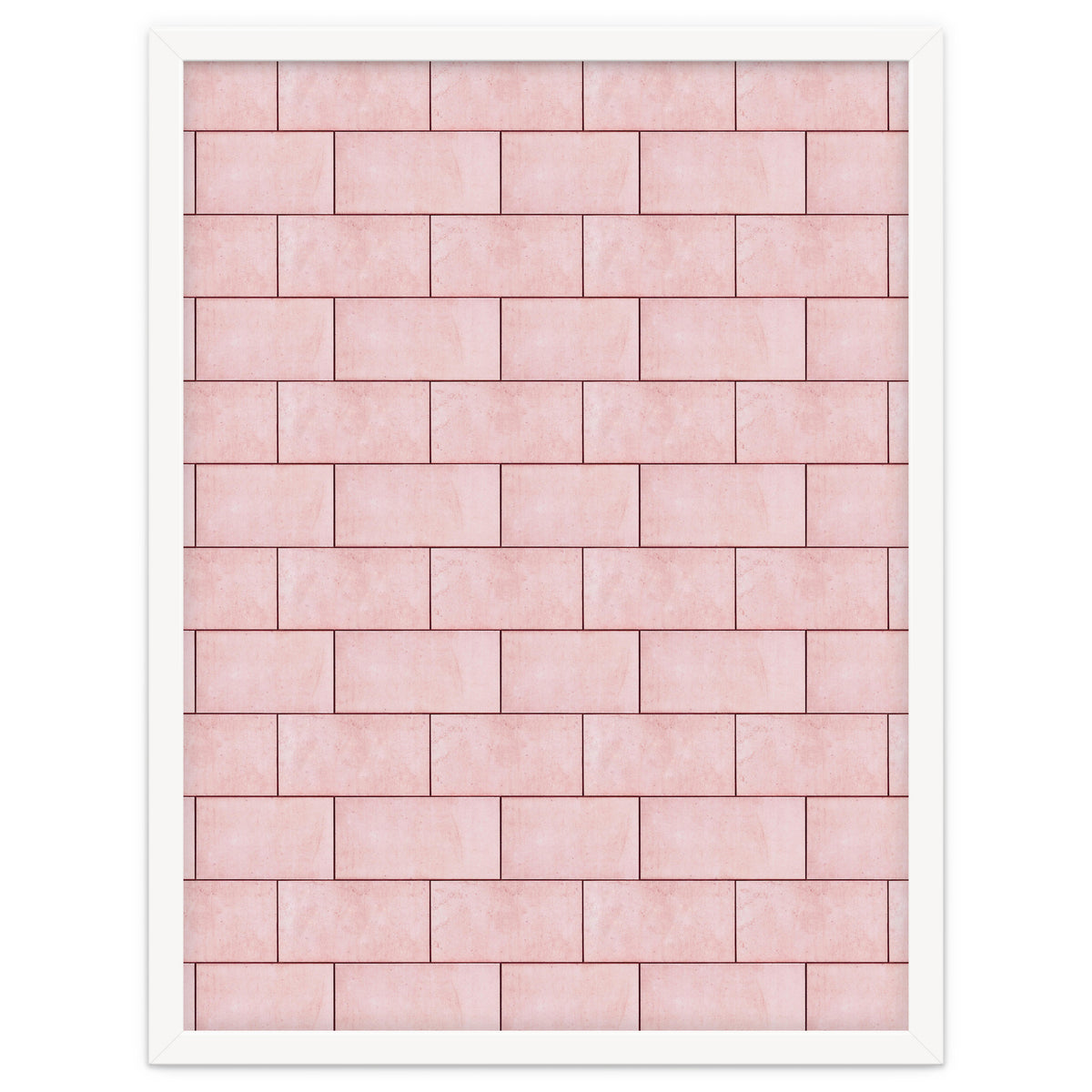 Blush Brick Imperfection