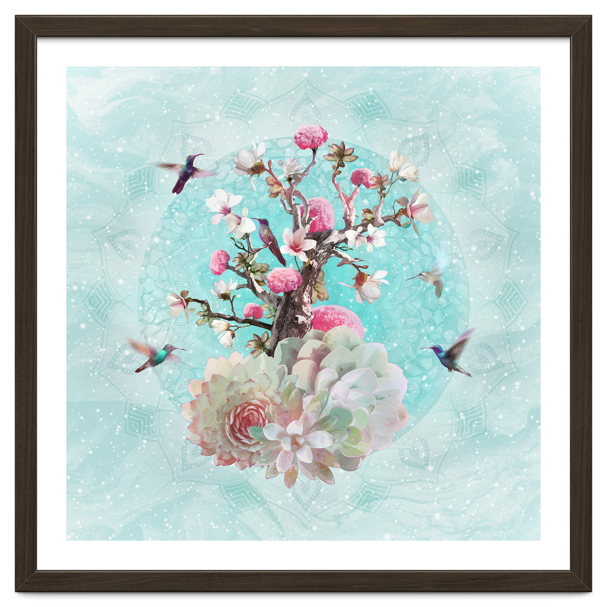 Floral Hummingbird