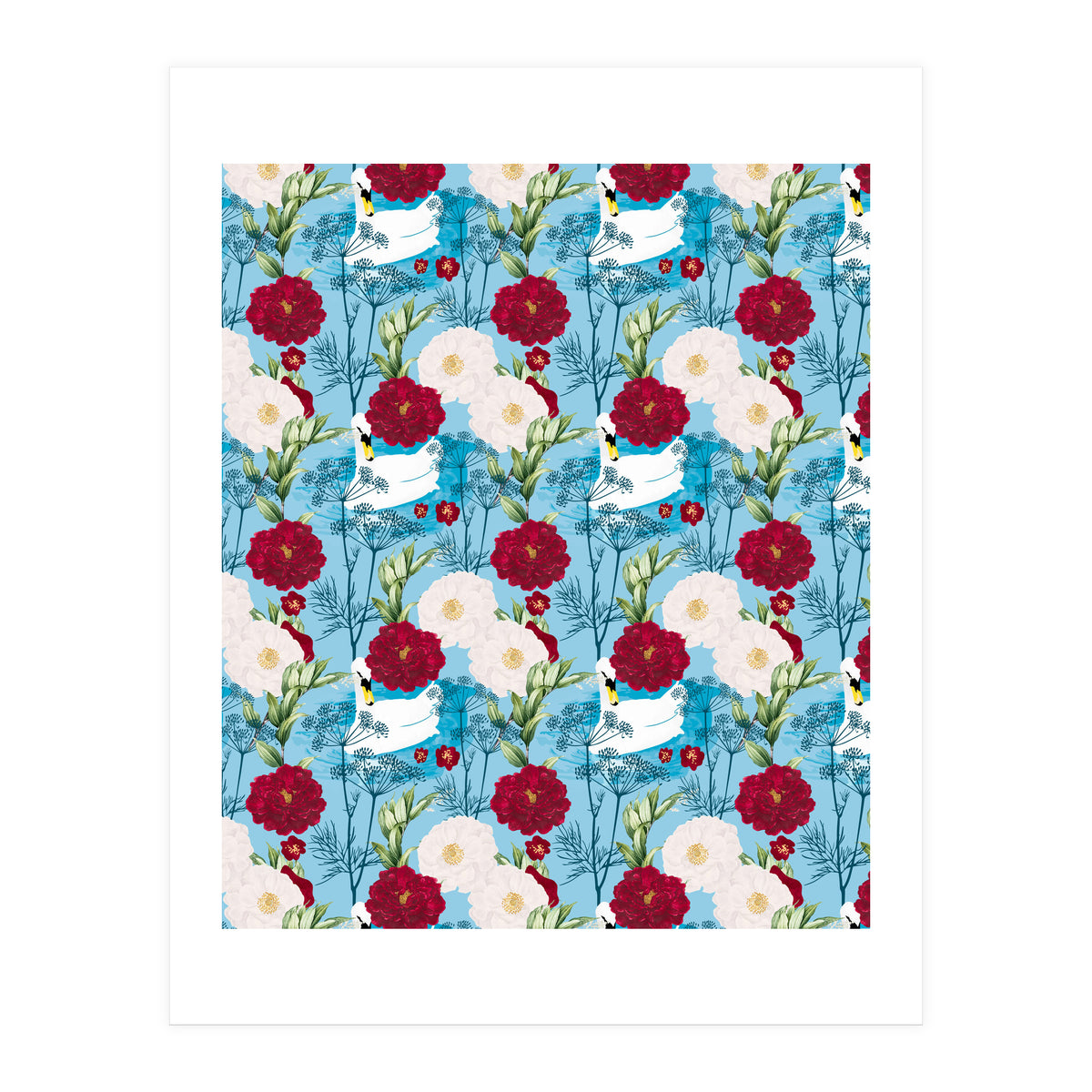 Swan Pond (Print Only)