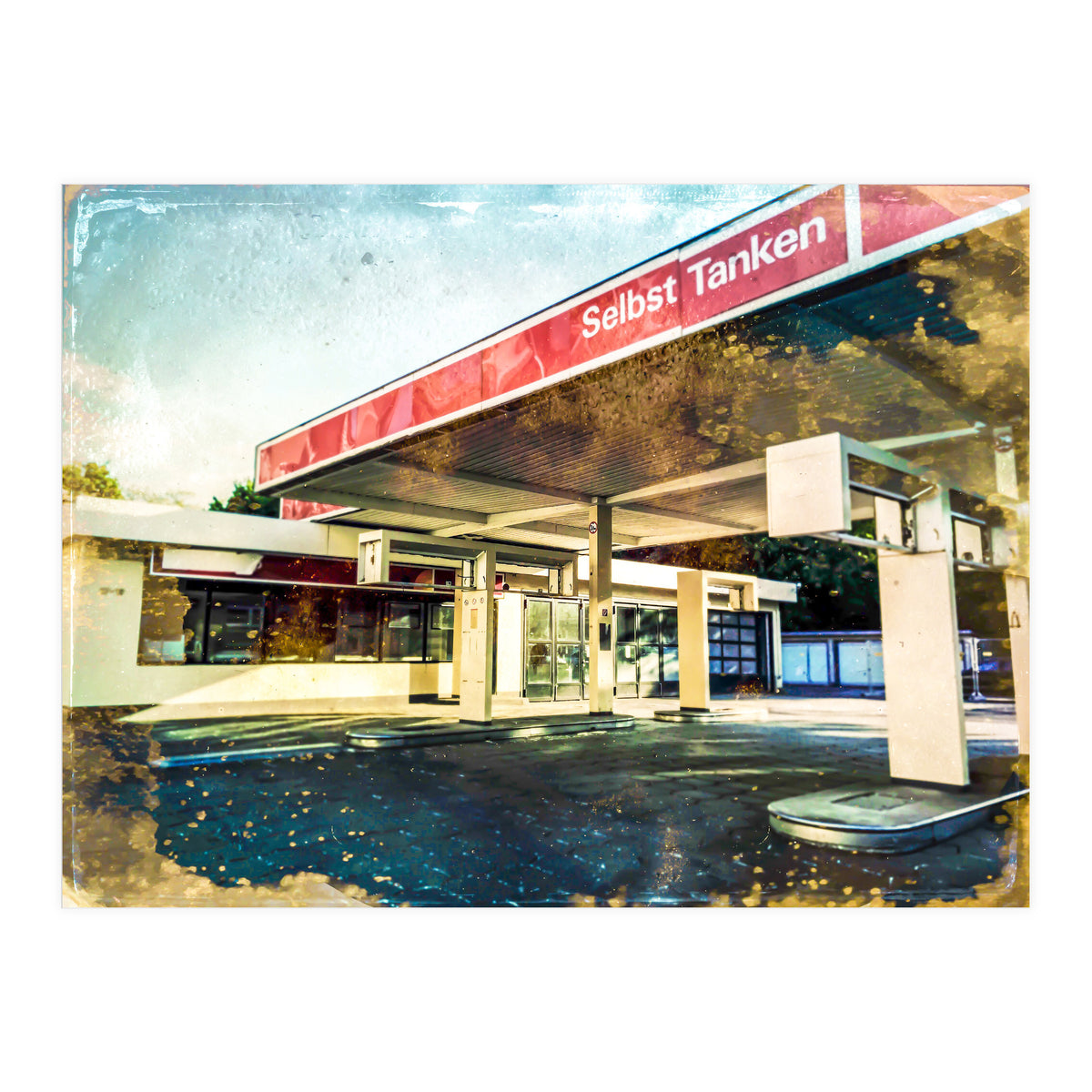 Gas station (Print Only)