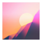 Sun Desert Mountain Sky (Print Only) thumbnail