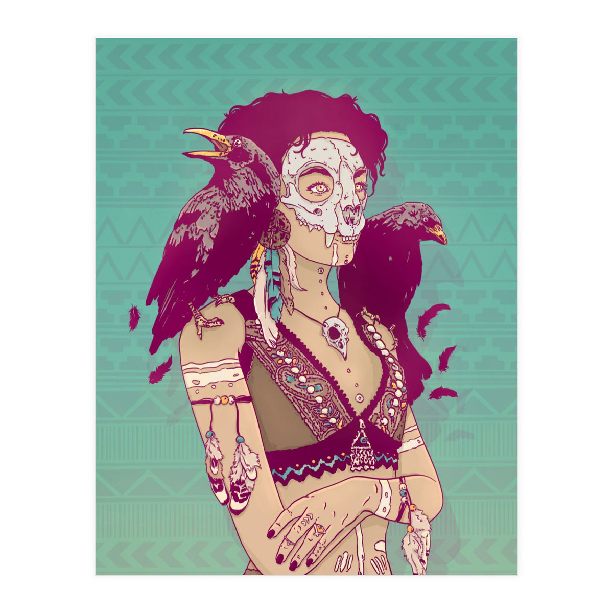 Raven Lady (Print Only)