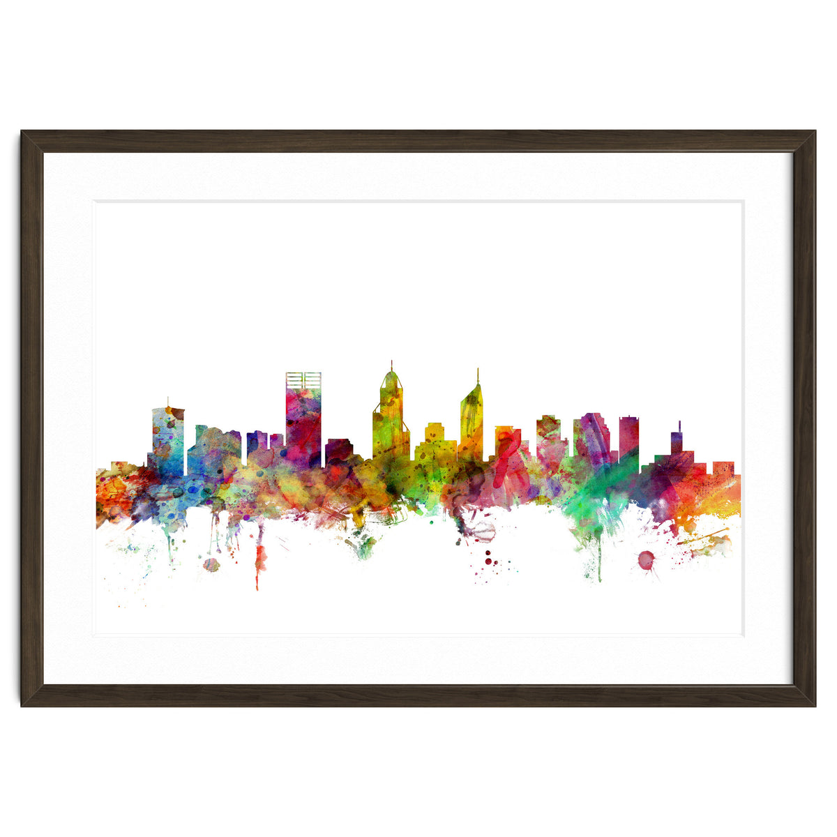 Perth Australia Skyline