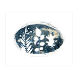 Indigo Blue Botanical Leaves No. 6 (Print Only) thumbnail