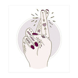 Fingers Crossed (Print Only) thumbnail