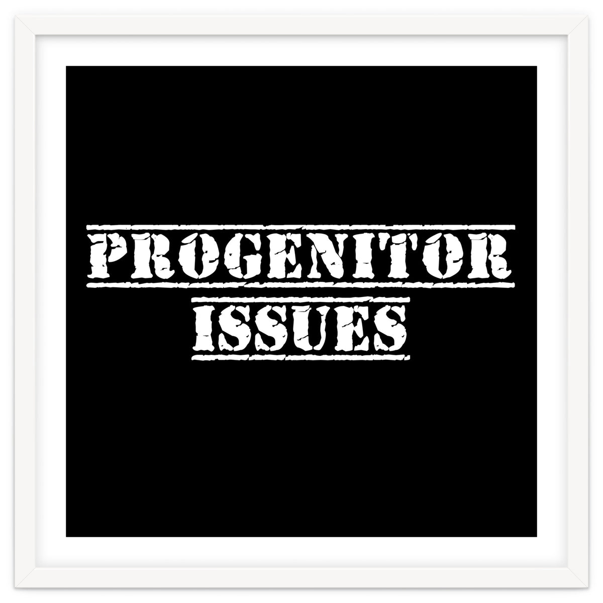 Progenitor Issues - Spaniard daddy issues