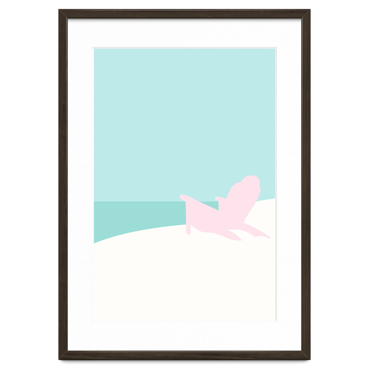 Minimal Beach Chair - Turquoise Coast