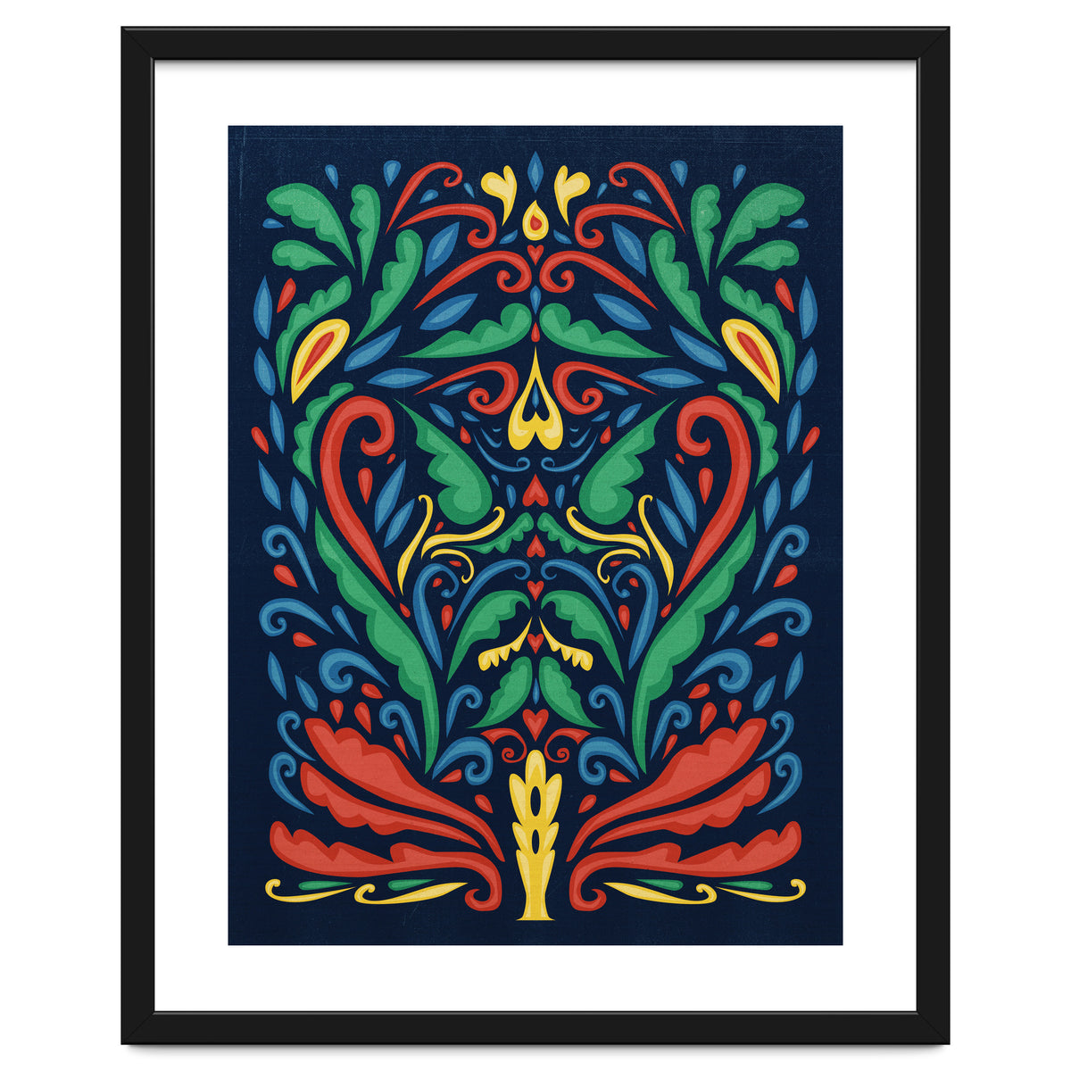 Art Nouveau Folk Art Style