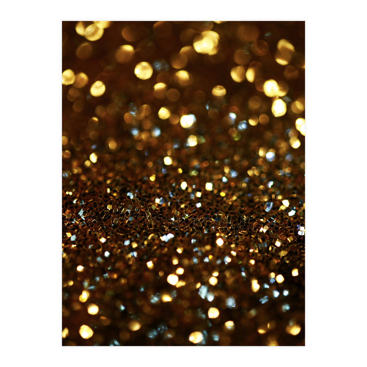 Golden glitter (Print Only)