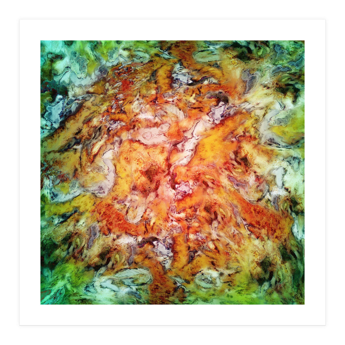 Floral Escalator (Print Only)