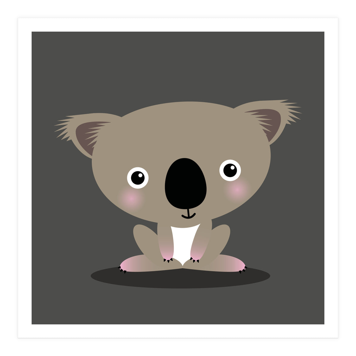 Nursery Kawaii Koala (Print Only)