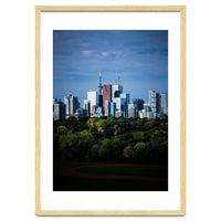 Toronto Skyline From Riverdale Park No 6 Color Version