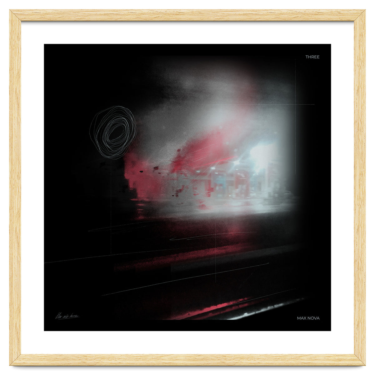 Her trip home. Three