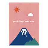 good things take time - Nature Landscape Illustration (Print Only) thumbnail
