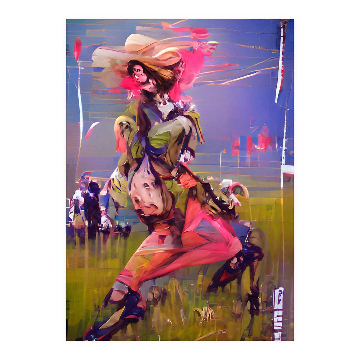 She's a maniac no1 (Print Only)